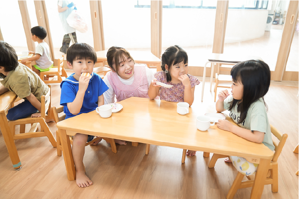 異年齢や地域との関わり