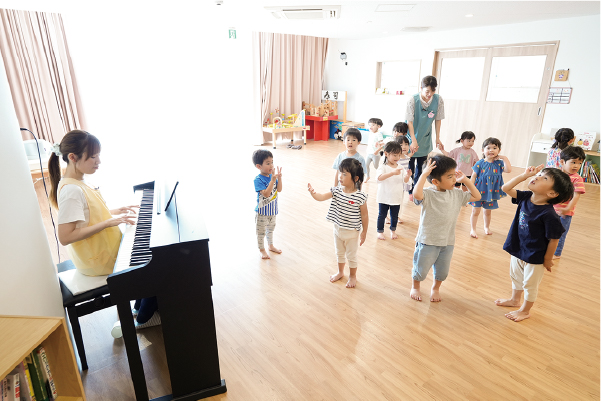 のびのび育つ、温もりある保育環境